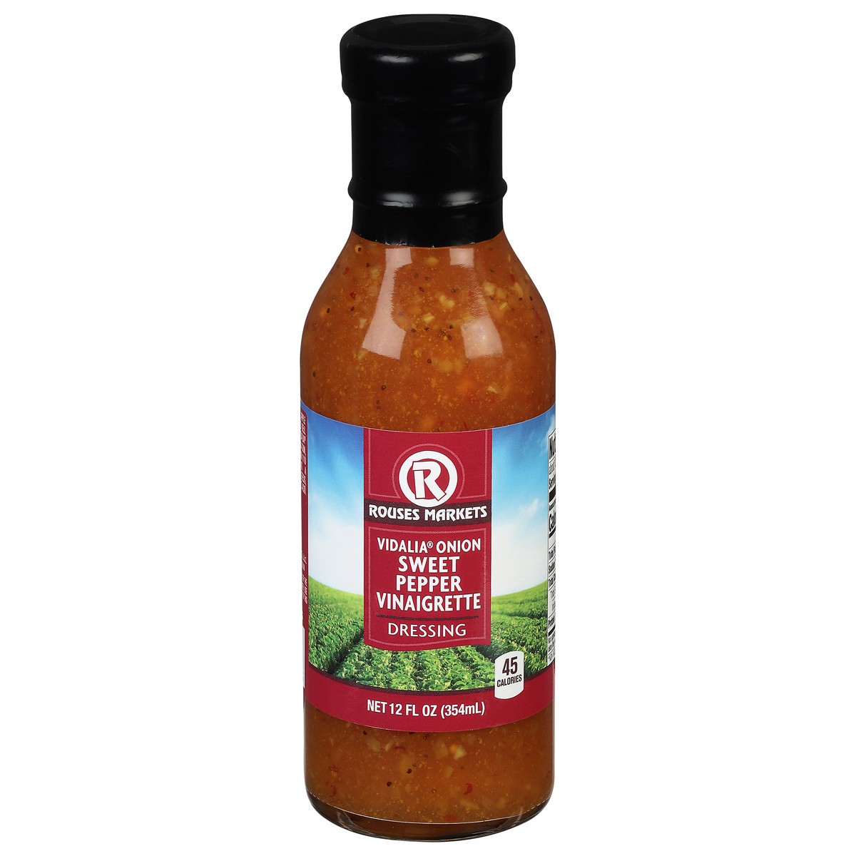 slide 2 of 4, Rouses Markets Vidalia Onion Sweet Pepper Vinaigrette Dressing 12 fl oz, 12 fl oz