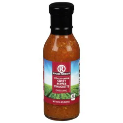 Rouses Markets Vidalia Onion Sweet Pepper Vinaigrette Dressing 12 fl oz
