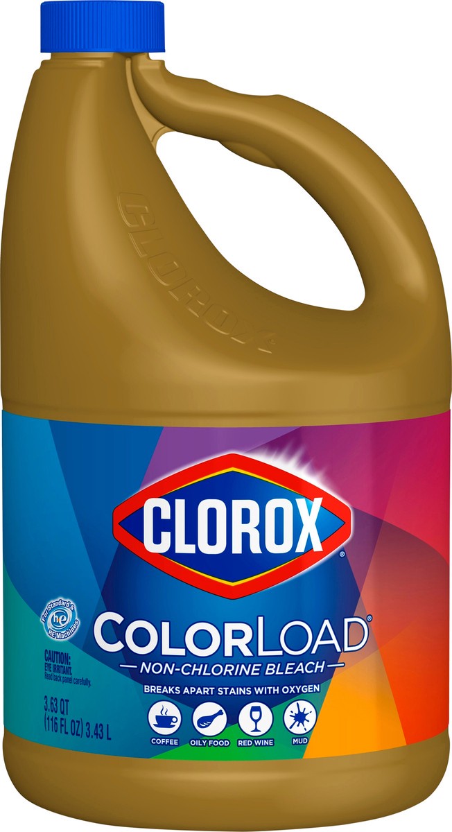 slide 1 of 3, Clorox ColorLoad Non-Chlorine Bleach - 116oz, 116 oz