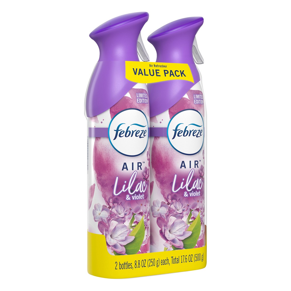 slide 2 of 9, Febreze Air Value Pack Lilac & Violet Air Refresher 2 ea, 2 ct; 8.8 oz