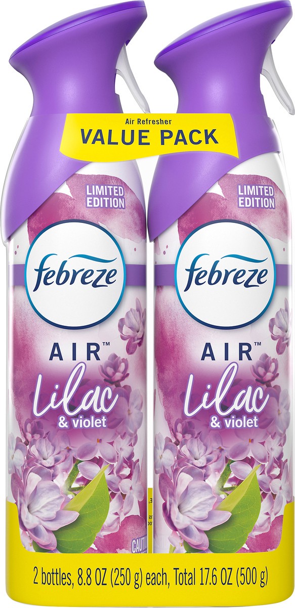 slide 6 of 9, Febreze Air Value Pack Lilac & Violet Air Refresher 2 ea, 2 ct; 8.8 oz