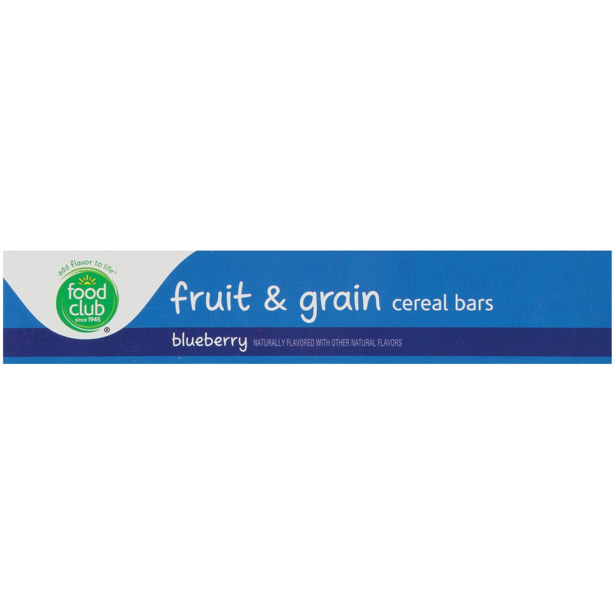 slide 6 of 10, Food Club Blueberry Fruit & Grain Cereal Bars, 10.4 oz