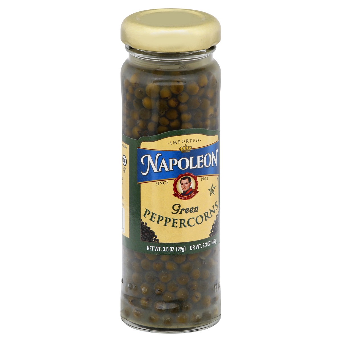 slide 12 of 13, Napoleon Green Peppercorns 3.5 oz, 3.5 oz