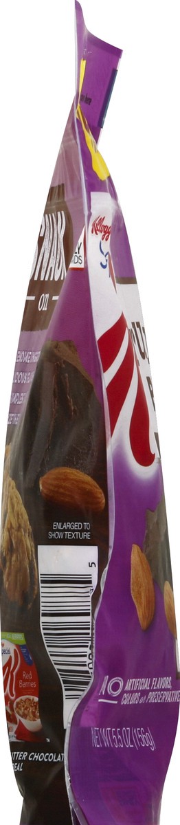 slide 4 of 6, Special K Crunchy Bites Dark Chocolate Salted Nut Resealable Bag, 5.5 oz