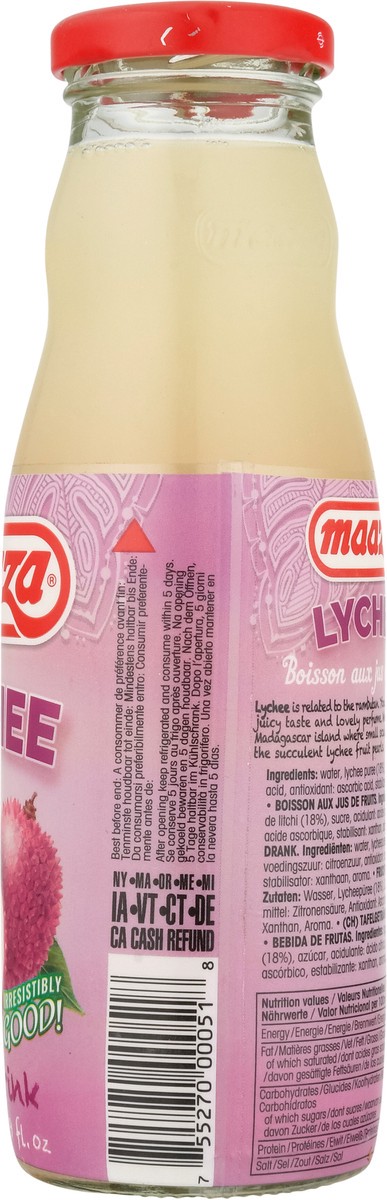 slide 3 of 9, Maaza Lychee Juice Drink - 11.19 fl oz, 11.19 fl oz