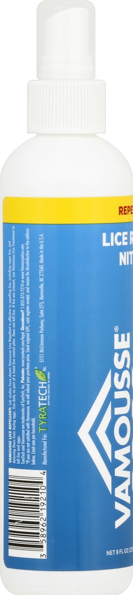 slide 4 of 8, Vamousse Lice Repellent & Nit Defense 8 oz, 8 oz