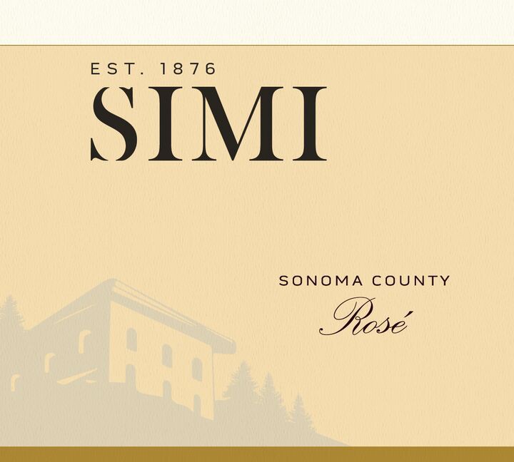 slide 2 of 5, SIMI Sonoma County Dry Rose Wine, 750 mL Bottle, 25.36 fl oz