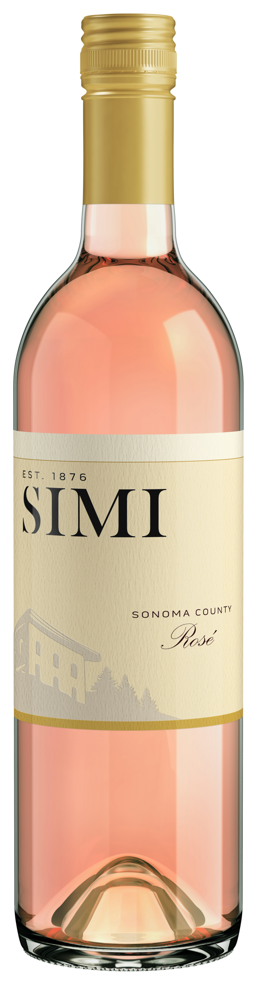 slide 1 of 5, SIMI Sonoma County Dry Rose Wine, 750 mL Bottle, 25.36 fl oz