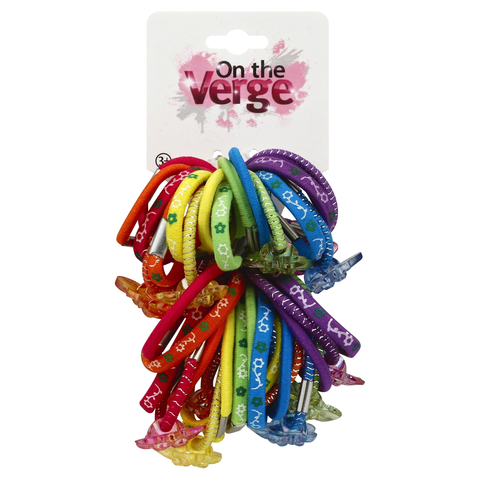 slide 1 of 1, Trend Zone Charm Elastic Pony Tail Holder, 36 ct