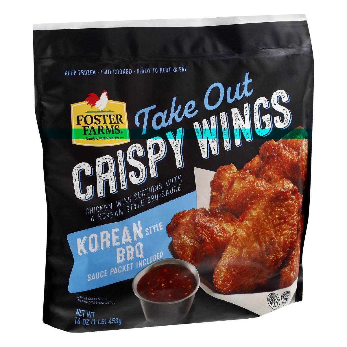 slide 8 of 12, Foster Farms Take Out Korean Style BBQ Crispy Wings 16 oz, 16 oz