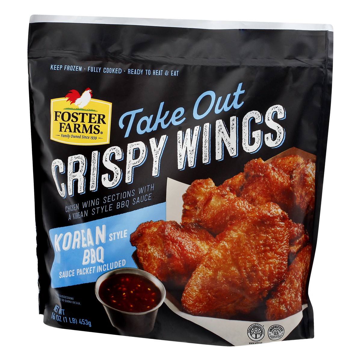 slide 2 of 12, Foster Farms Take Out Korean Style BBQ Crispy Wings 16 oz, 16 oz