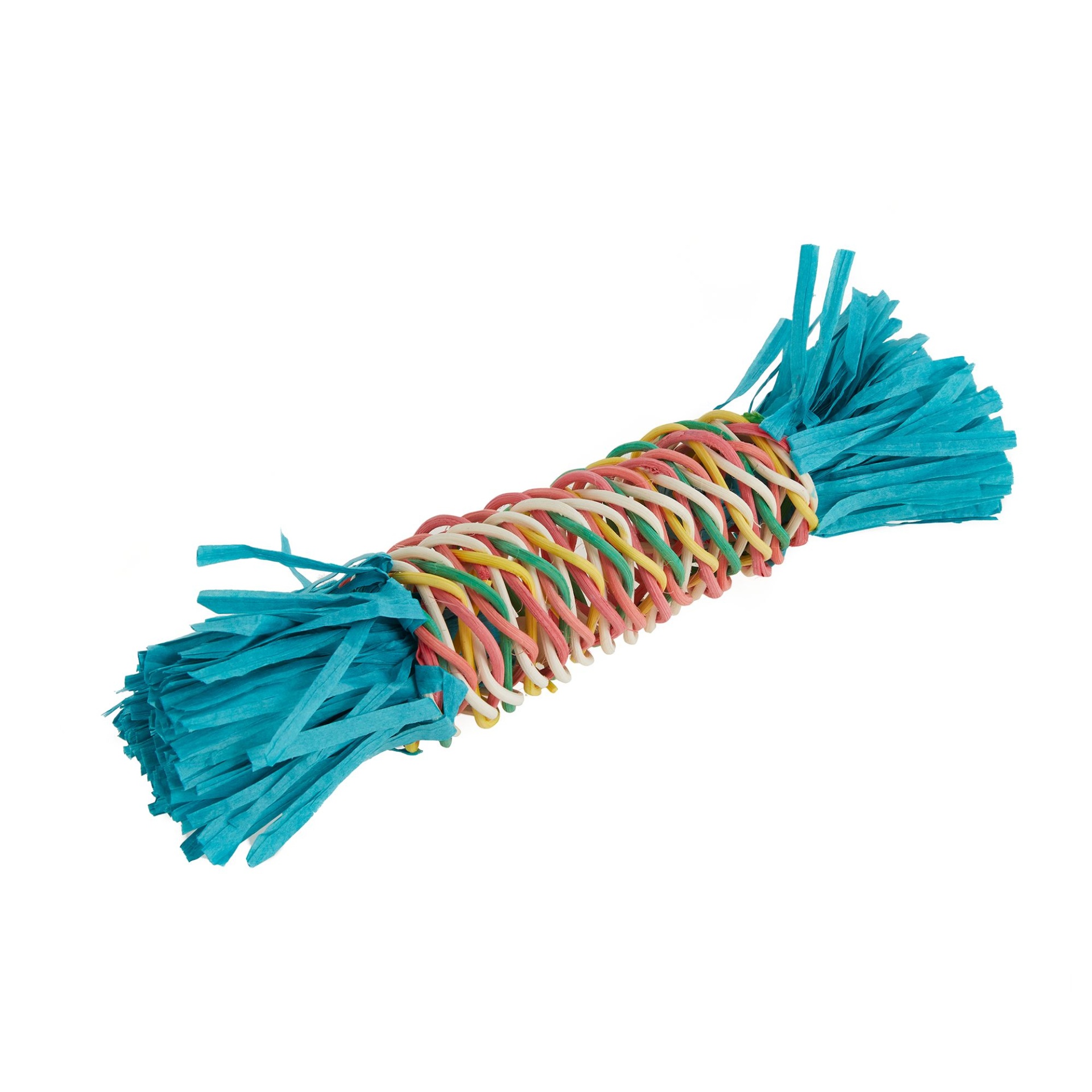slide 1 of 1, Full Cheeks Small Pet Multi Color Tassel Chew, 1 ct