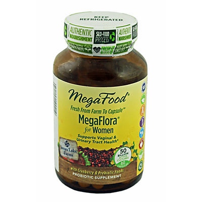 slide 1 of 1, MegaFood Megaflora For Women, 60 ct