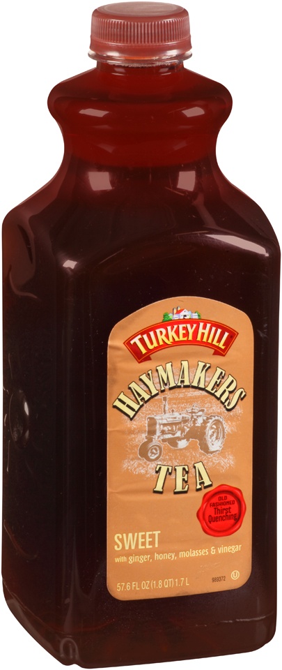 slide 1 of 1, Turkey Hill Haymakers Sweet Tea, 57.6 fl oz