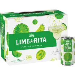 Ritas Lime-A-Rita Sparkling Margarita, 8% ABV