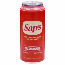Sap's Passionfruit Electrolyte Beverage 16 fl oz