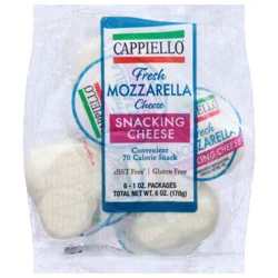 Cappiello Fresh Mozzarella Snacking Cheese 6 ea