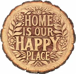 Spoontiques Happy Place Stepping Stone