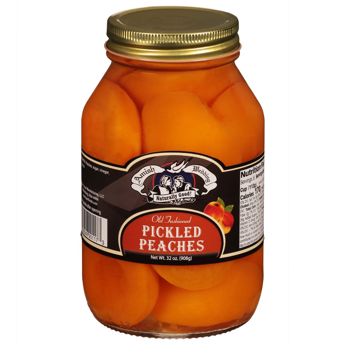 slide 1 of 9, Amish Wedding Pickled Peaches, 32 oz