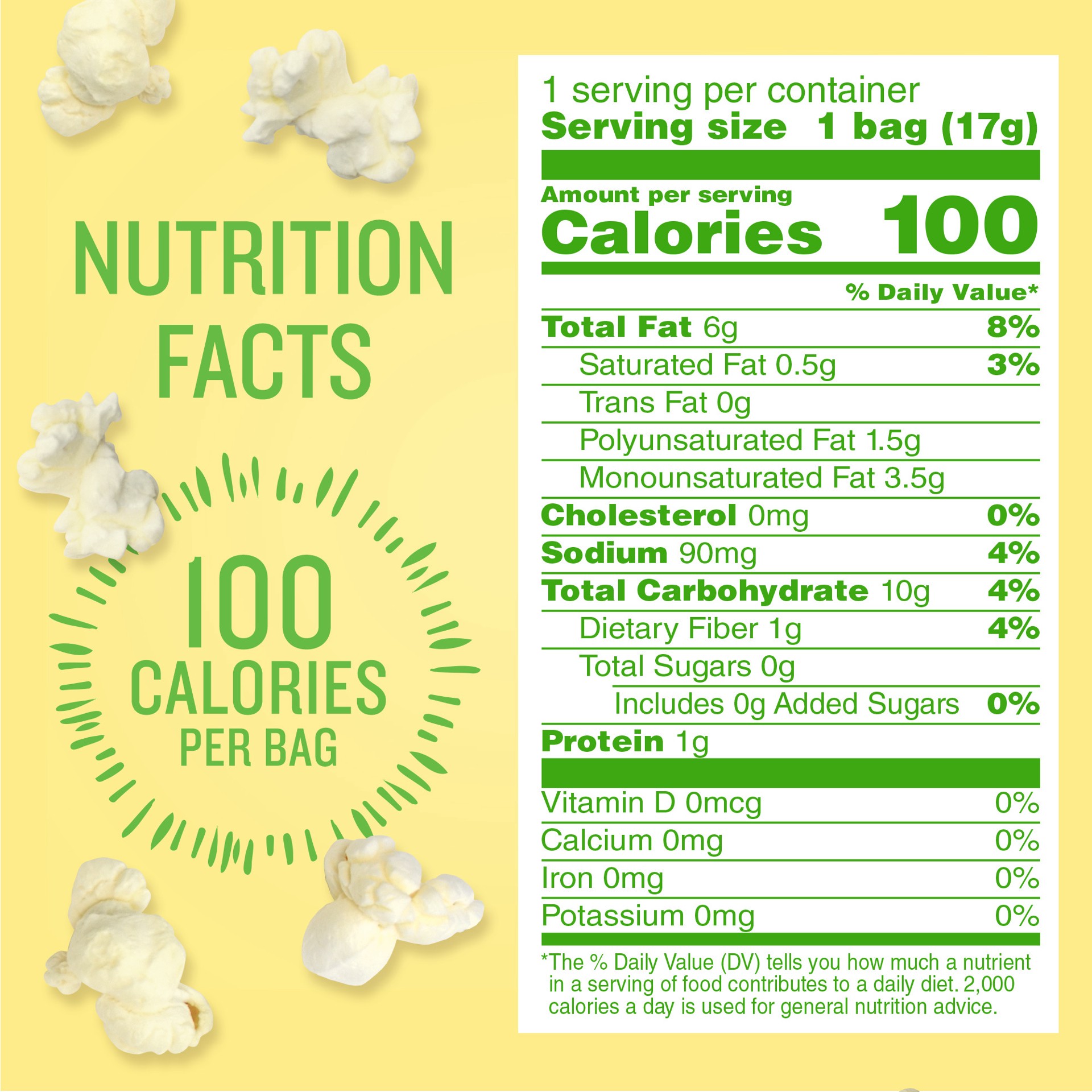 slide 3 of 5, BOOMCHICKAPOP Sea Salt Popcorn 0.6 oz, 0.6 oz