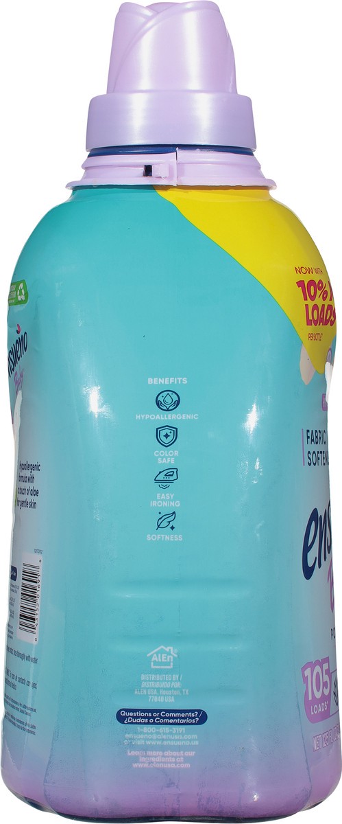 slide 11 of 12, Ensueno Baby Powder Fresh Fabric Softener 125 fl oz, 125 fl oz