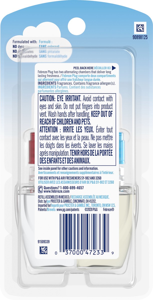 slide 6 of 6, Febreze Plug Fresh-Twist Cranberry Scented Oil Refill 26 ml, 26 ml