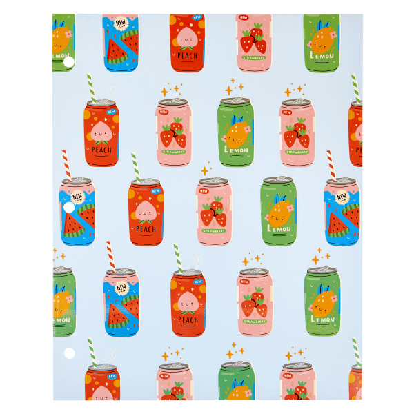 slide 2 of 3, Eccolo Fashion Folder, 11-5/8"" x 9-5/8"", Fruit And Flora, 1 ct