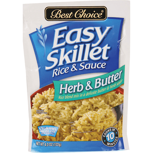 slide 1 of 1, Best Choice Herb and Butter Rice & Sauce, 4.3 oz