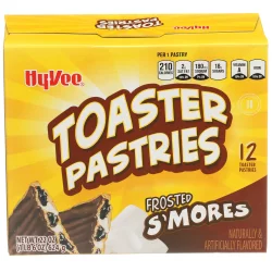Hy-vee Frosted S'mores Toaster Pastries