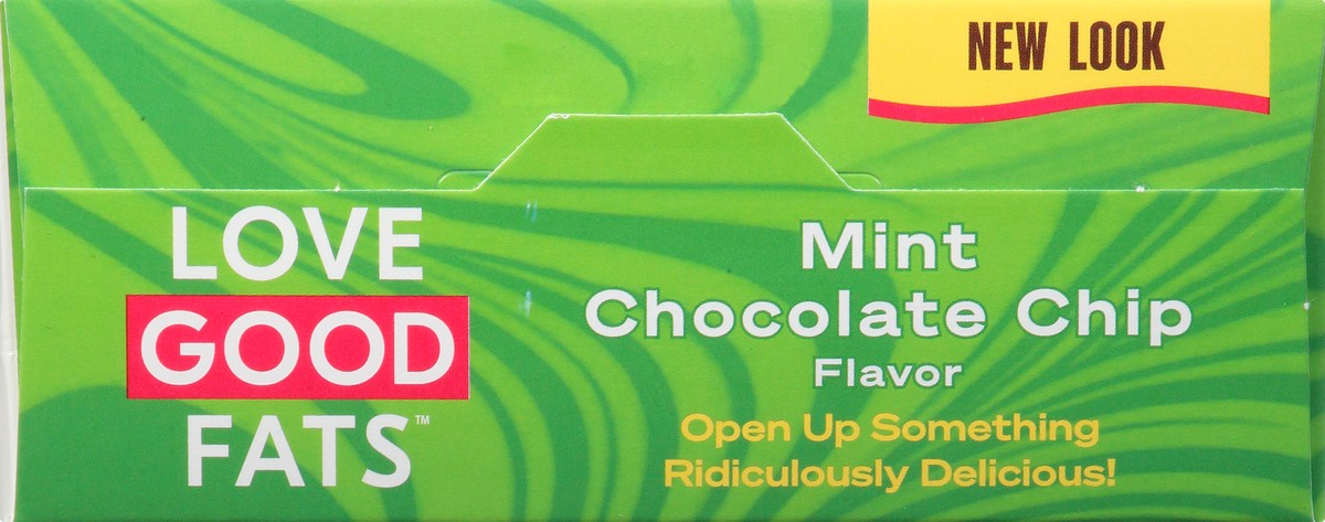 slide 9 of 9, Love Good Fats 4 Pack Mint Chocolate Chip Flavor Bars 4 ea, 4 ct