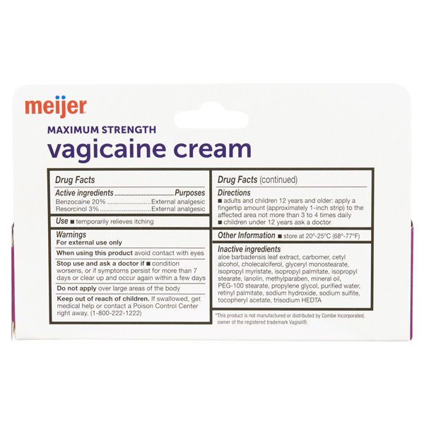 slide 22 of 29, Meijer Vagicaine Cream, 1 oz