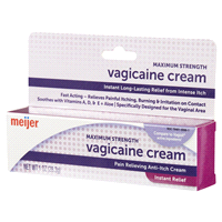 slide 11 of 29, Meijer Vagicaine Cream, 1 oz
