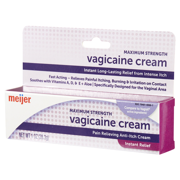 slide 12 of 29, Meijer Vagicaine Cream, 1 oz