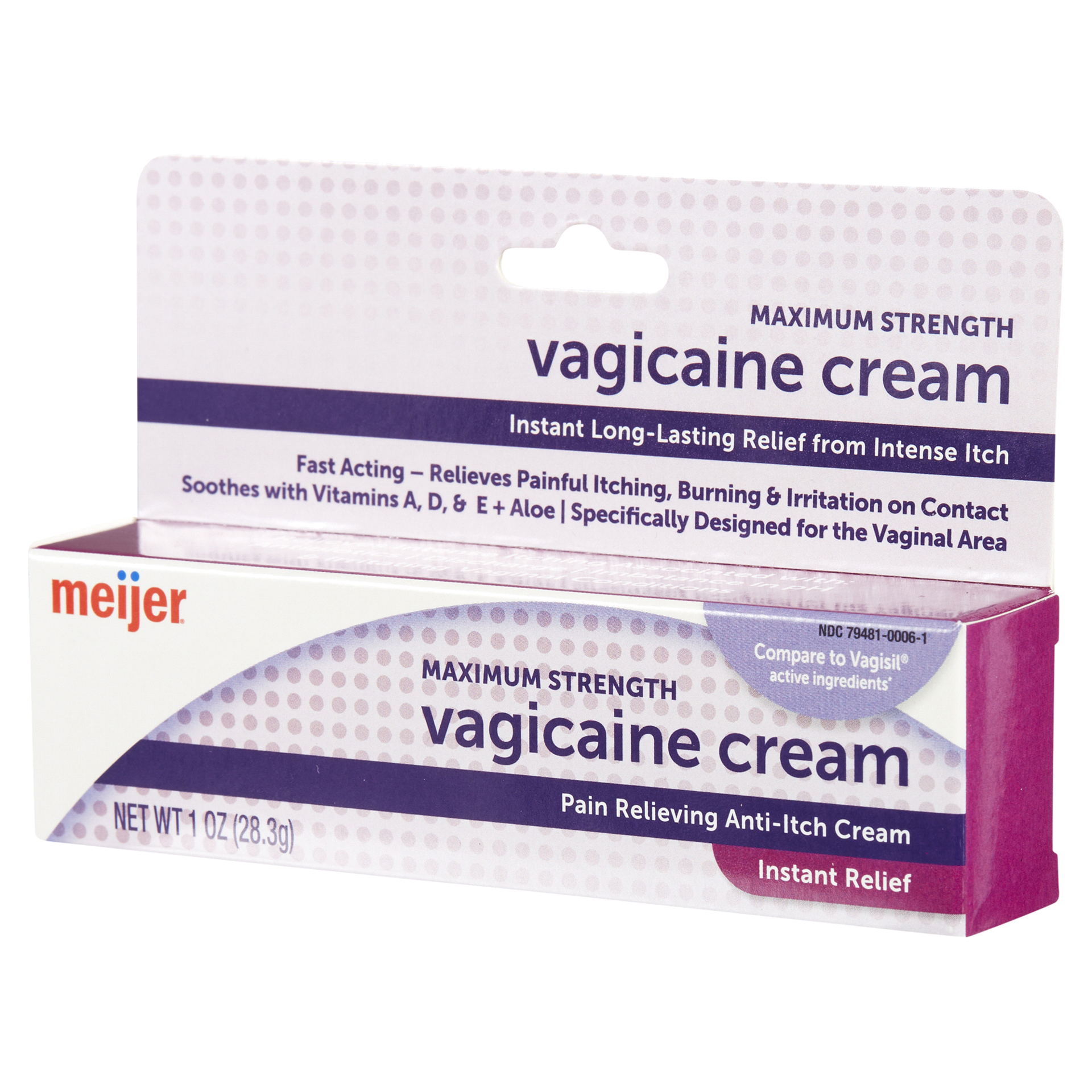 slide 13 of 29, Meijer Vagicaine Cream, 1 oz