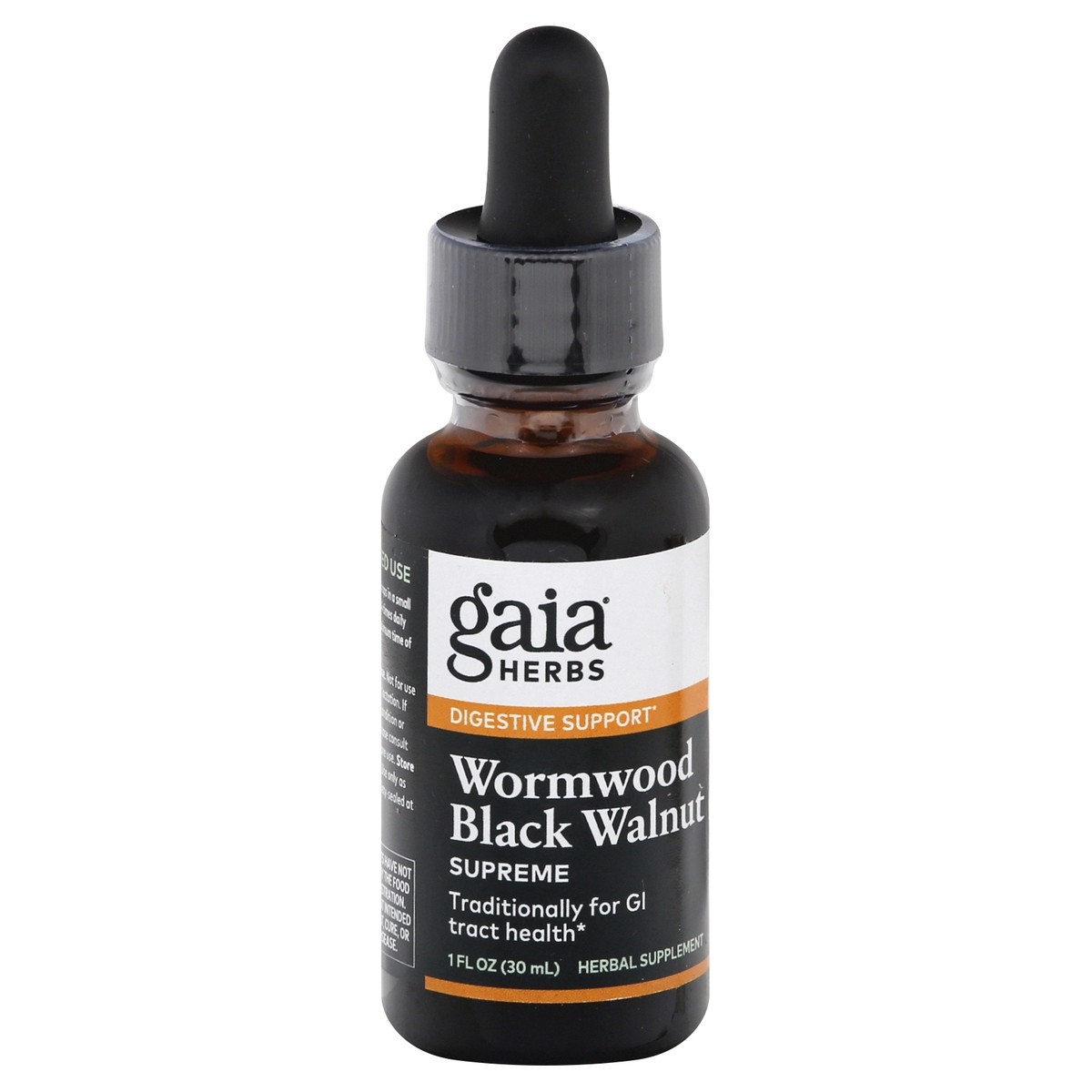 slide 2 of 9, Gaia Herbs Wormwood Black Walnut Herbal Supplement, 1 fl oz