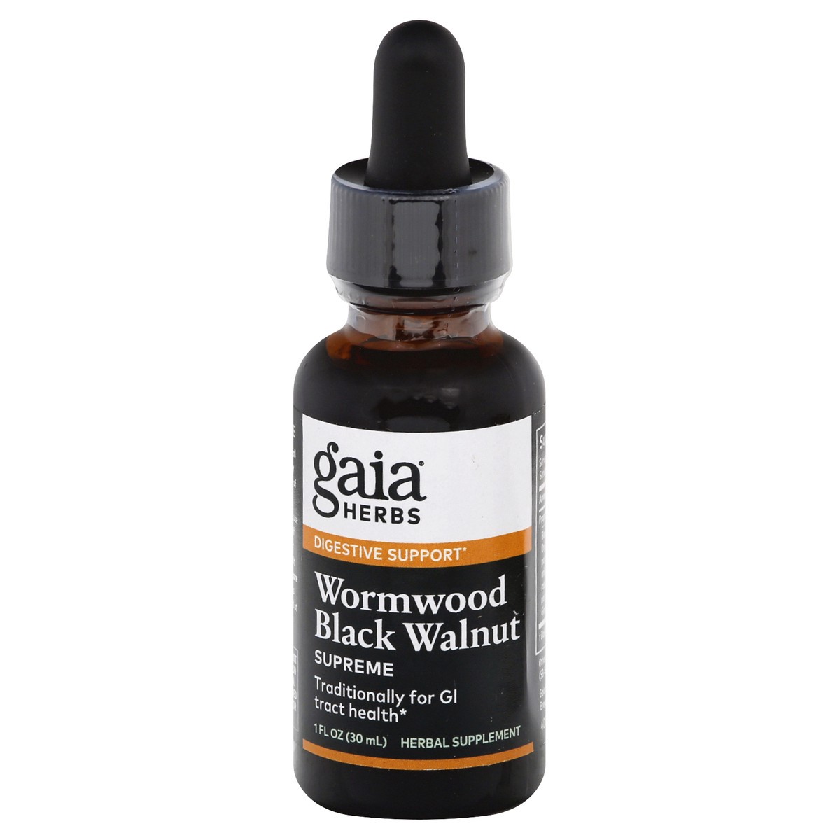 slide 1 of 9, Gaia Herbs Wormwood Black Walnut Herbal Supplement, 1 fl oz