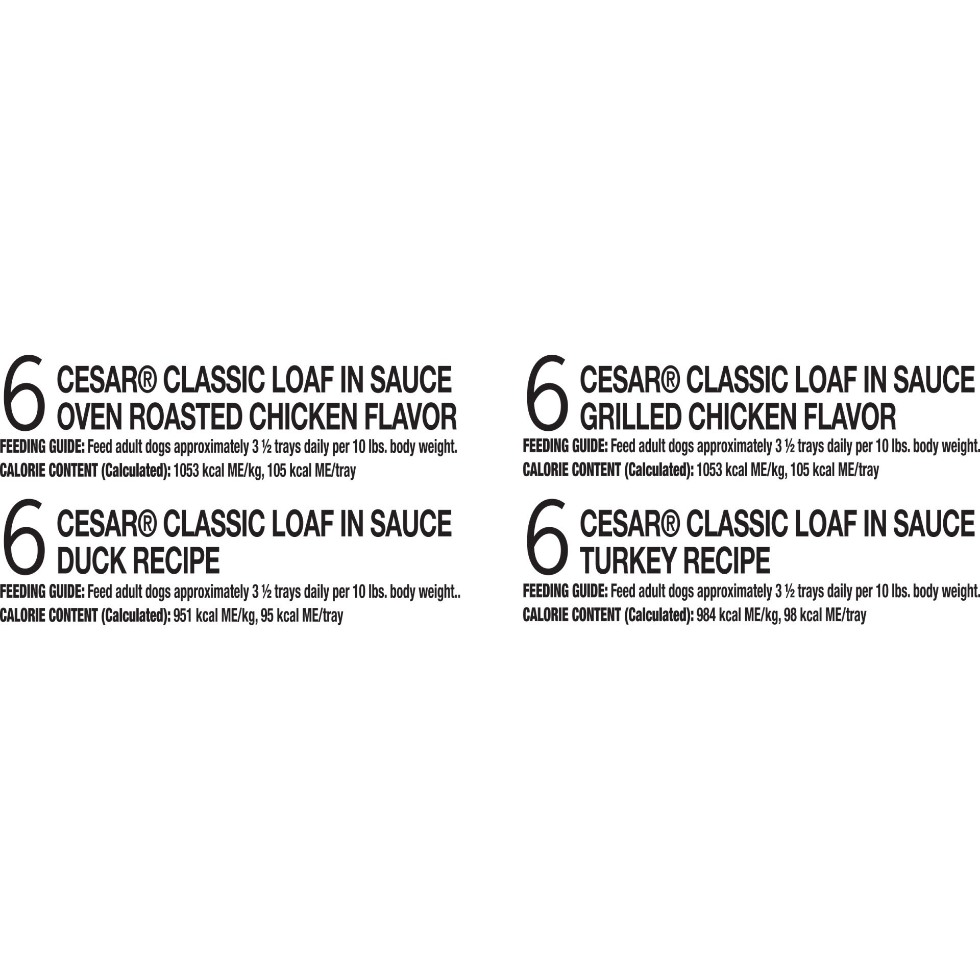 slide 3 of 9, Cesar Canine Cuisine Tray 24 - 3.5 oz ea, 3.5 oz