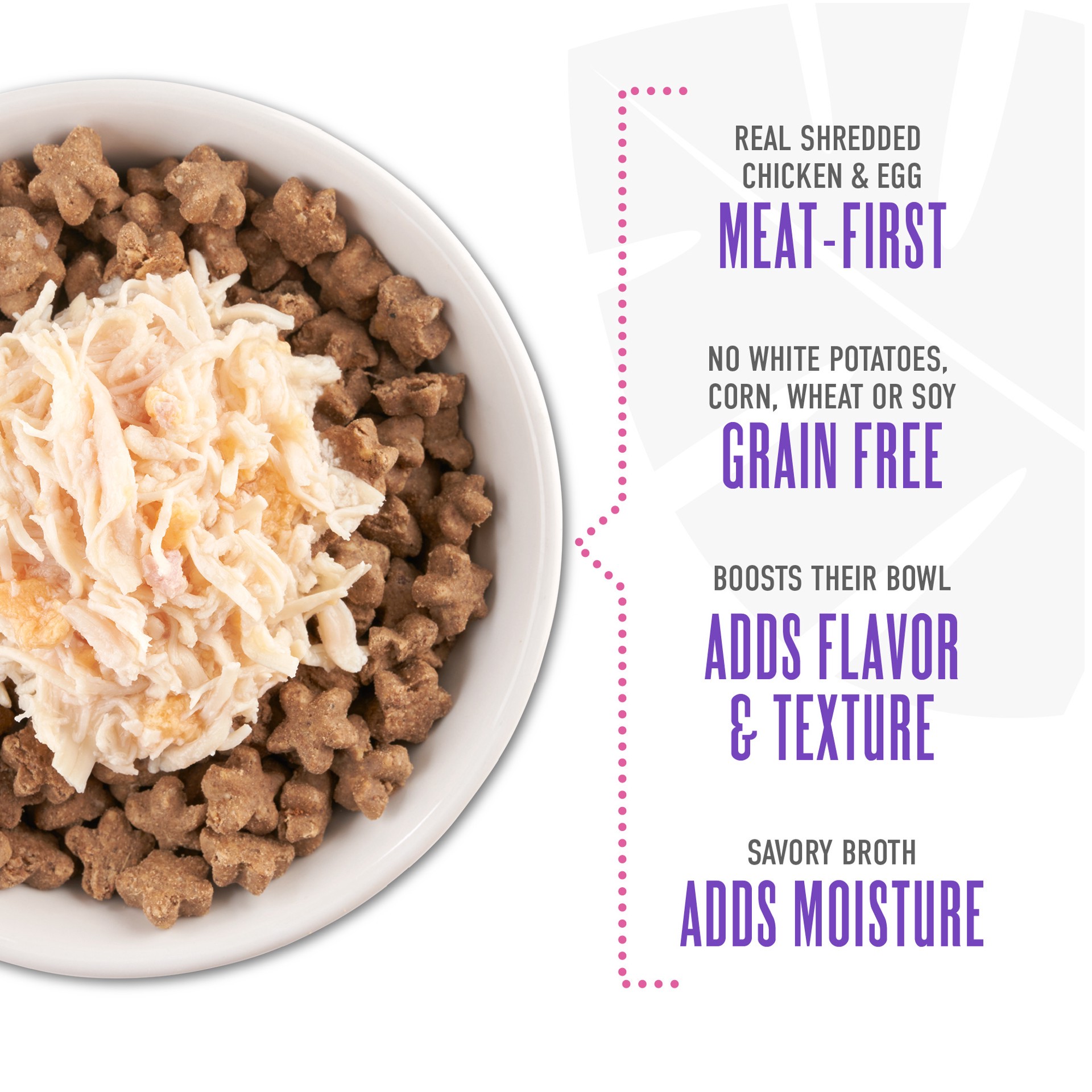 slide 7 of 7, Tiki Dog Born Carnivore Protein Booster Chicken and Egg Recipe in Broth Dog Food Topper, 2.1 oz., 1 ct