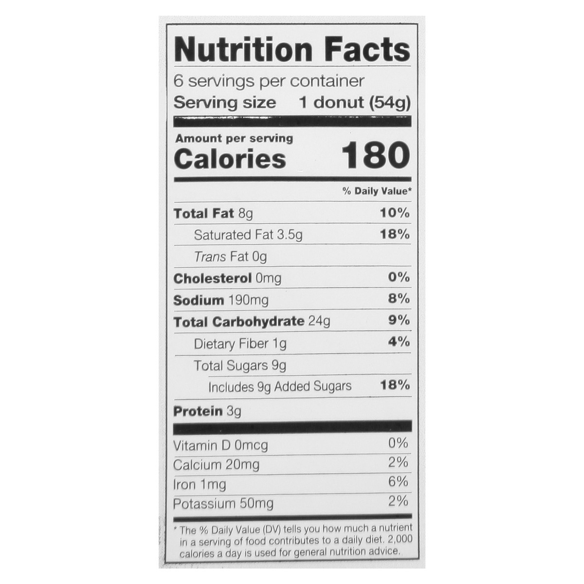 slide 9 of 13, Sabrina's Chocolate Boston Cream Donuts 6 ea, 6 ct