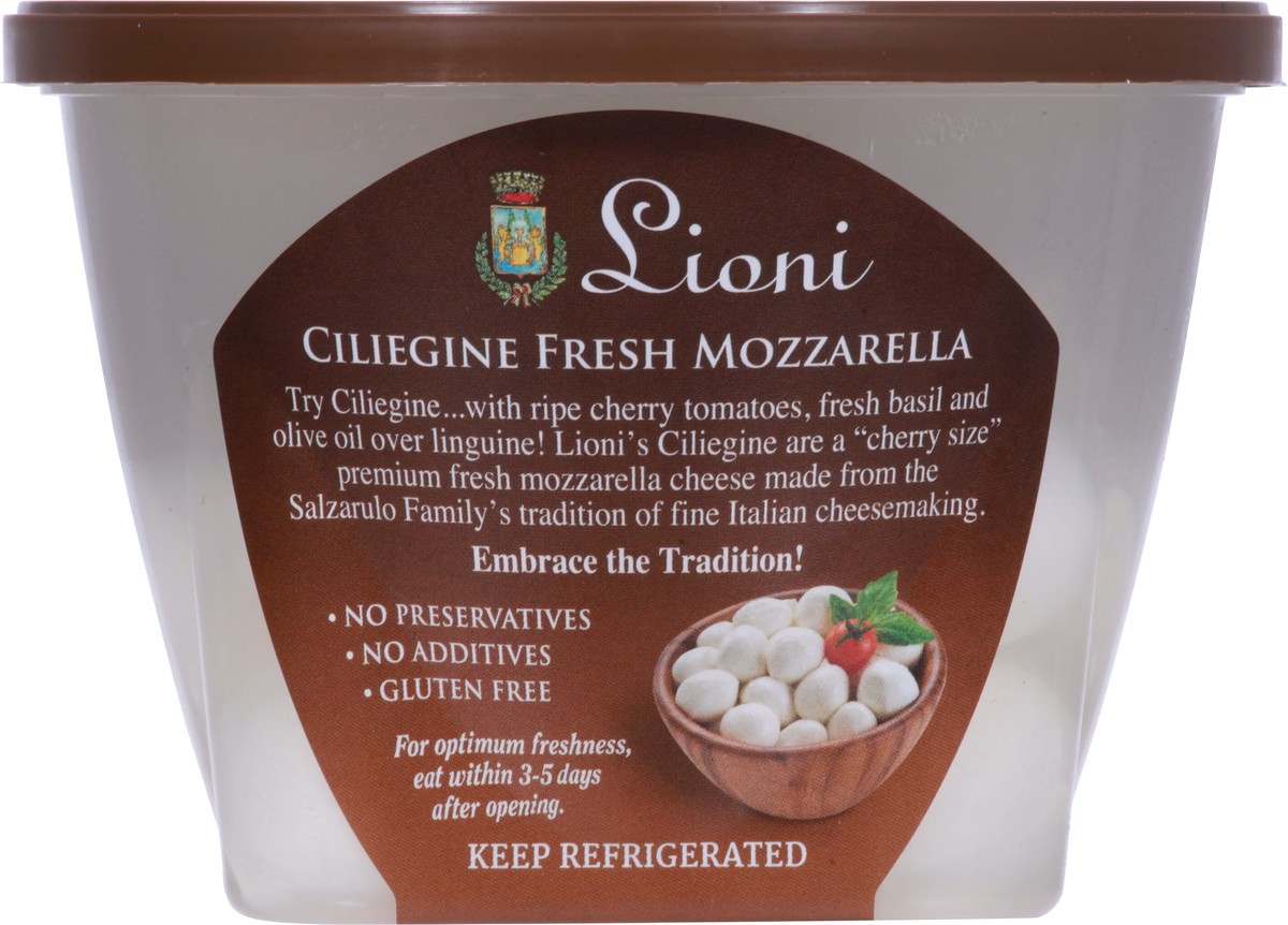 slide 5 of 9, Lioni Fresh Ciliegine Mozzrella Cheese Cherry Size 8 fl oz, 8 fl oz