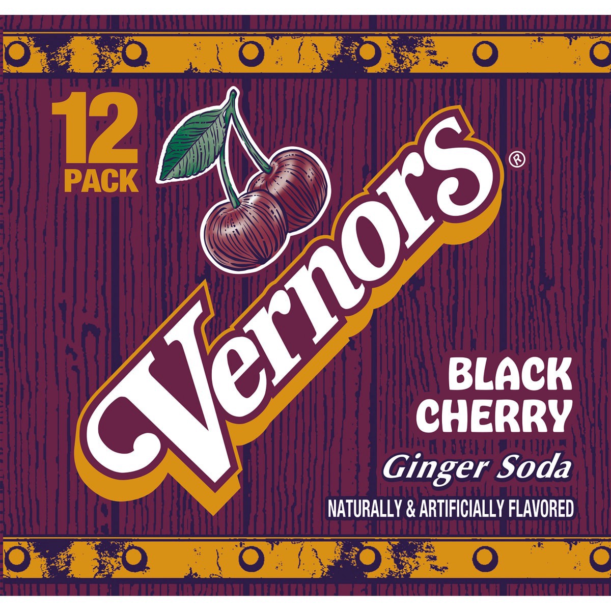 slide 21 of 25, Vernors Black Cherry Ginger Ale Soda - 12 ct; 12 fl oz, 12 ct; 12 fl oz