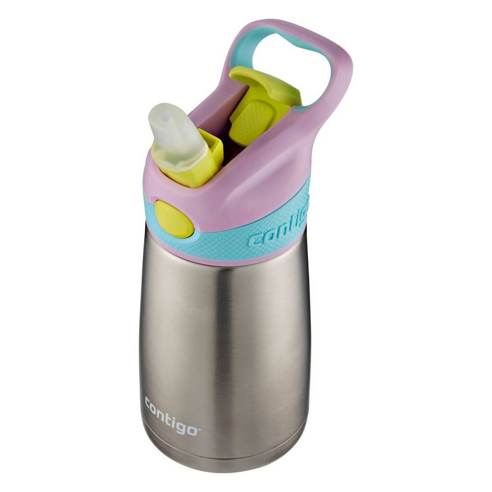 slide 4 of 4, Contigo Stainless Steel Striker Chill Water Bottle Pink, 10 oz