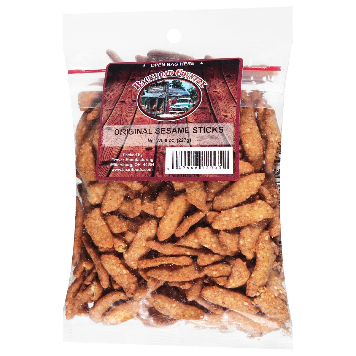 slide 11 of 14, Backroad Country Original Sesame Sticks 8 oz, 8 oz