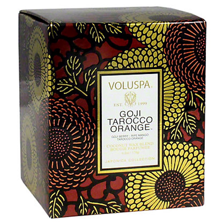 slide 1 of 1, Voluspa Goji Tarocco Orange Classic Candle, 1 ct