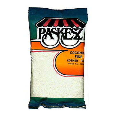 slide 1 of 1, Paskesz Fine Coconut, 6 oz