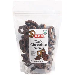 H-E-B Dark Chocolate-Covered Mini Pretzels