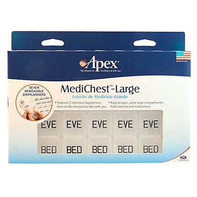 slide 1 of 1, Apex Medichest Pill Organizer - Each, 1 ct