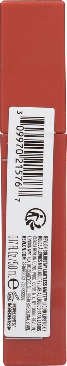 slide 6 of 12, Colorstay Limitless Matte Poster Child 002 Liquid Lipstick 0.17 fl oz, 0.17 fl oz