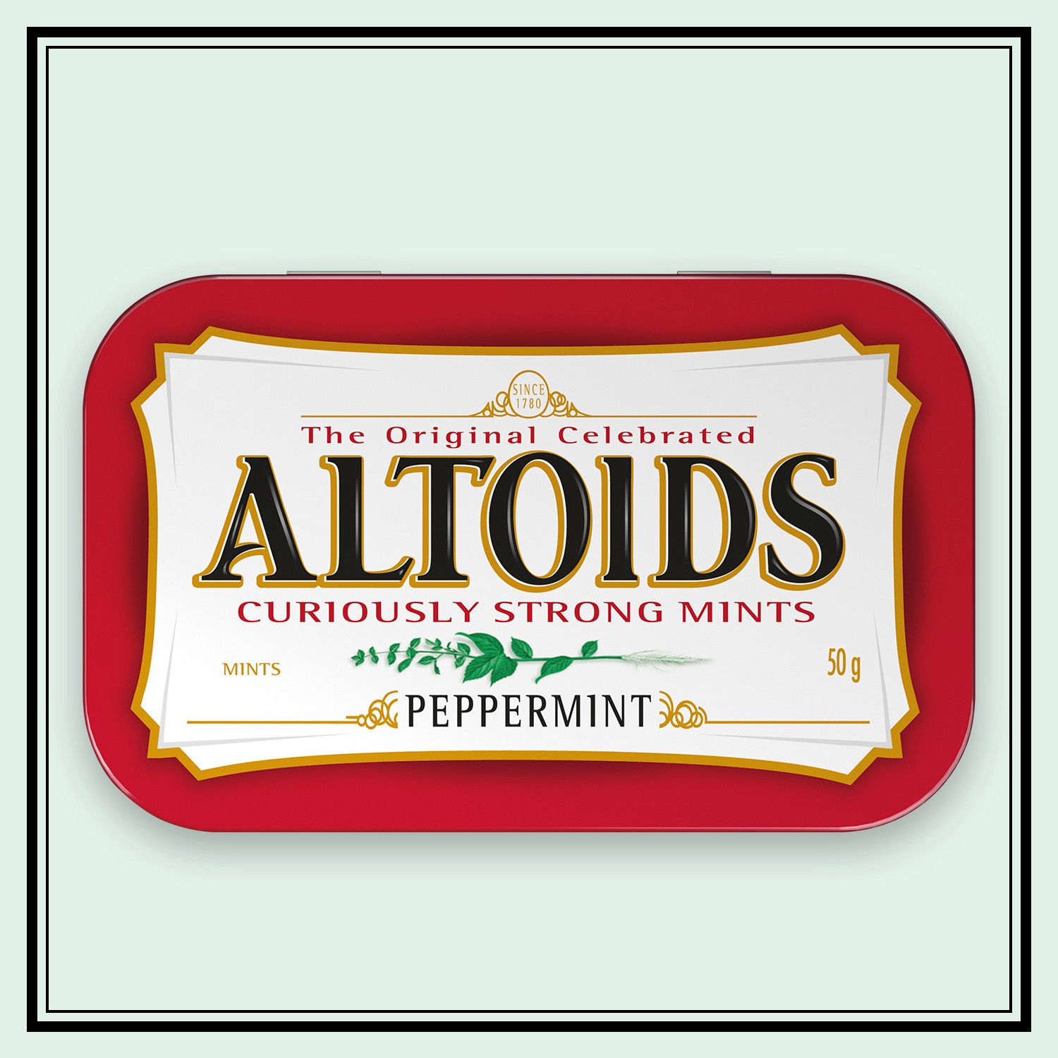 slide 6 of 8, ALTOIDS Classic Peppermint Breath Mints , 1.76 oz Tin, 1.76 oz
