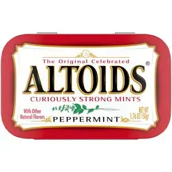 ALTOIDS Classic Peppermint Breath Mints , 1.76 oz Tin
